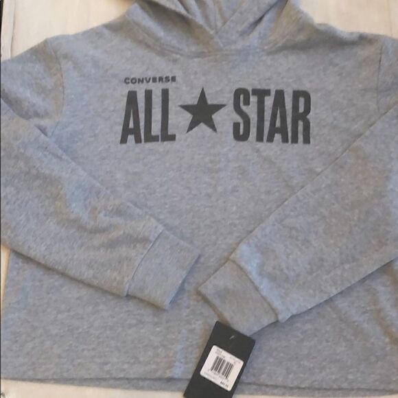 NWT Converse girls hooded sweatshirt size XL - Picture 3 of 11